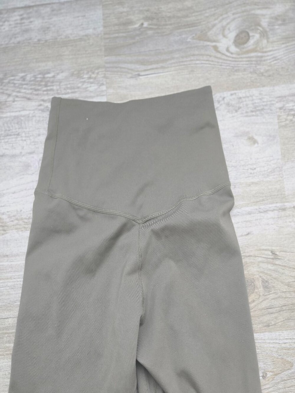 Nike green high-rise shorts